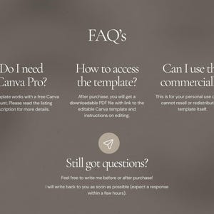 Photography Website Template for Canva, 1 Page Modern Website Template for Wedding Photographers, Boho Style image 13