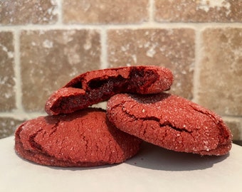 Red Velvet Cake Cookies