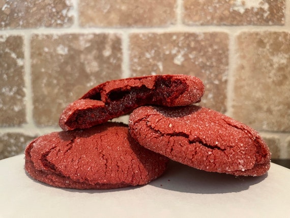 Red Velvet Cake Cookies