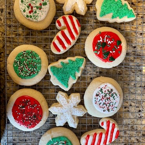 Christmas Sugar Cookies