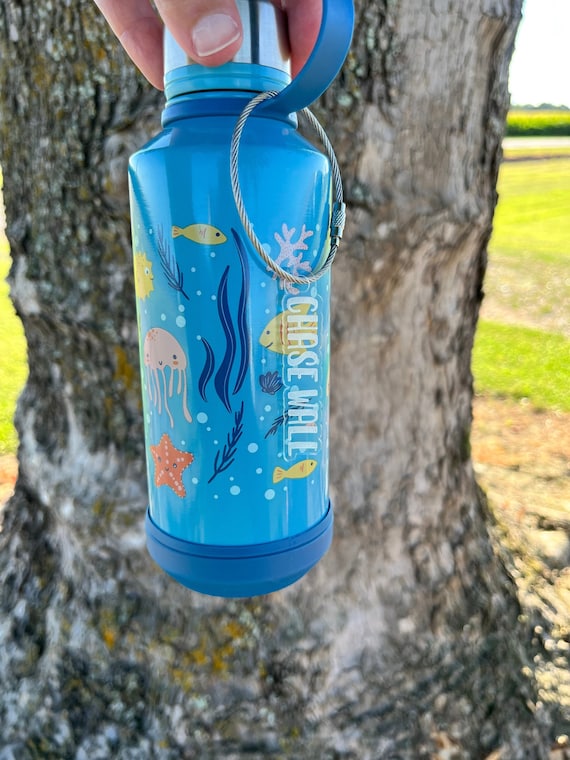 Kid's Water Bottle Name Tag Acrylic Bottle Marker Etsy