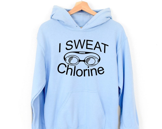 Swim hoodie- Gift for swimmers- Swimmer gift- Hoodie for swimmers- Swim Sweatshirt- Swimmer Life Hoodie- Comfort Color hoodie- Swimmer Girl