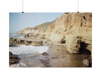 San Diego, Kalifornien - 35 mm filmfotografi - matt horisontell poster - premium museipapperstryck - arkivfoto på väggen