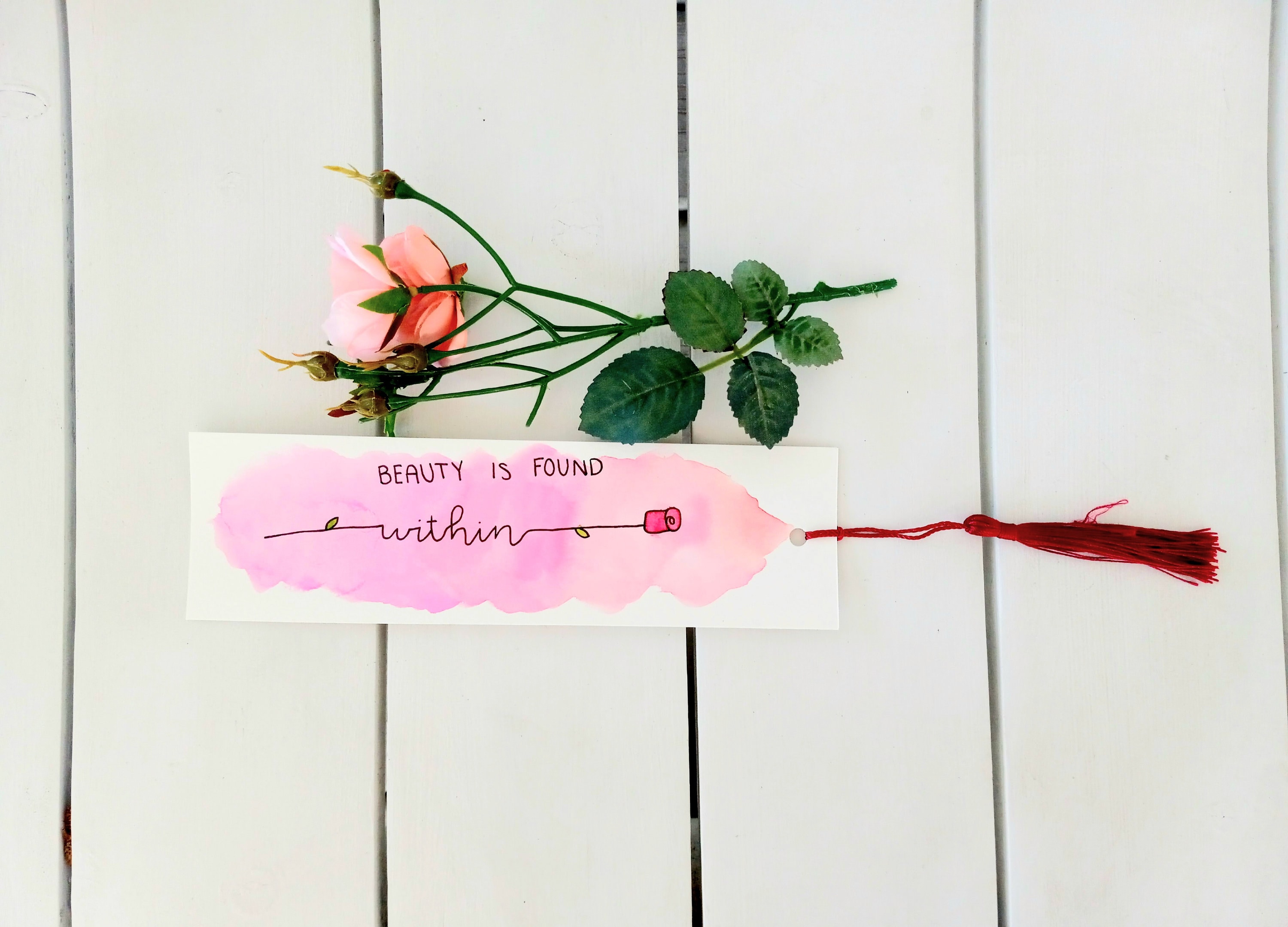 Beauty and the Beast Bookmarks Set of 3 Watercolor Belle Bookmarks ...