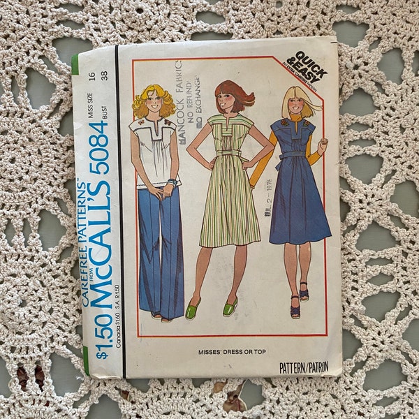 McCall's Pattern #5084