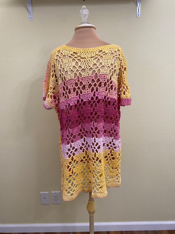 Crochet Tunic or Swim Cover-up