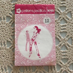 Pacifica Pattern 1015 (1970s) Misses&#39; Top and Pants UNCUT