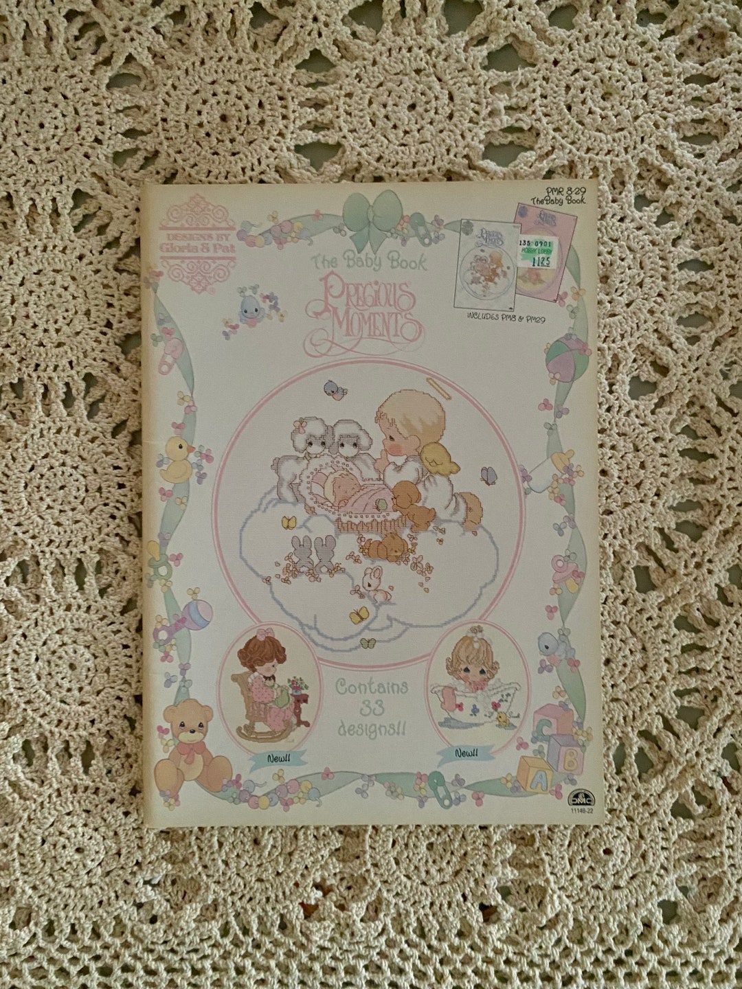 Precious Moments Cross Stitch Book PMR 829 1999 the Baby Etsy