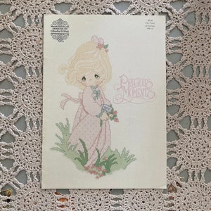 Precious Moments The Voice of Spring Cross Stitch Pattern PM-12 (1987)