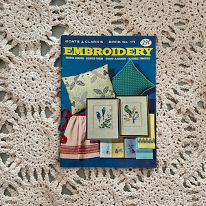 Coat's & Clarks bok nr 171 Broderi inklusive överföringar (1966)