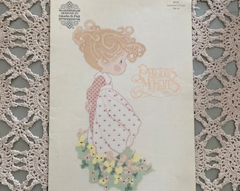 Precious Moments Autumn's Praise Cross Stitch Pattern PM-14 (1987)