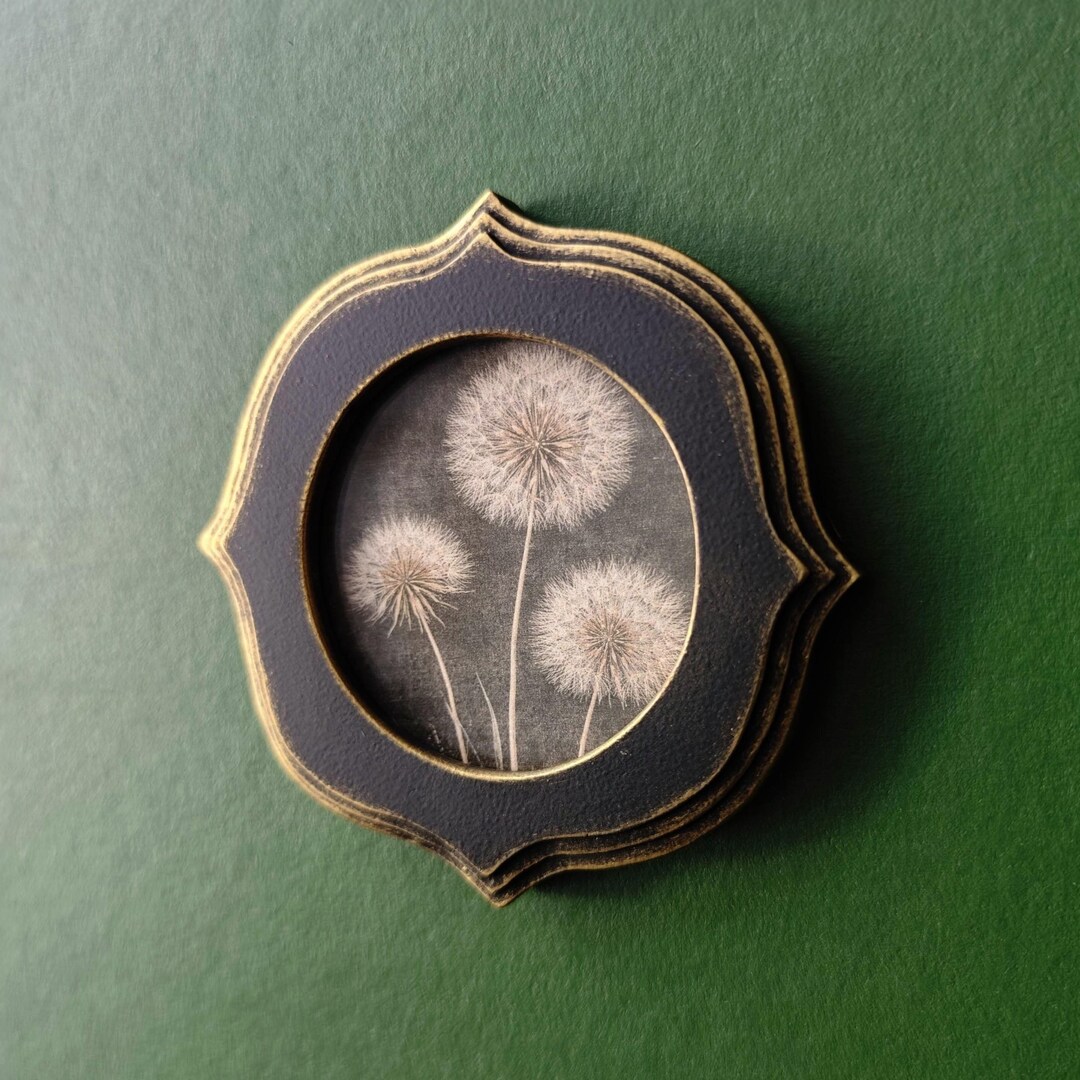 Fun Irregular Frame Irregular Picture Frame With Float Glass - Original Round Photo Frames ...