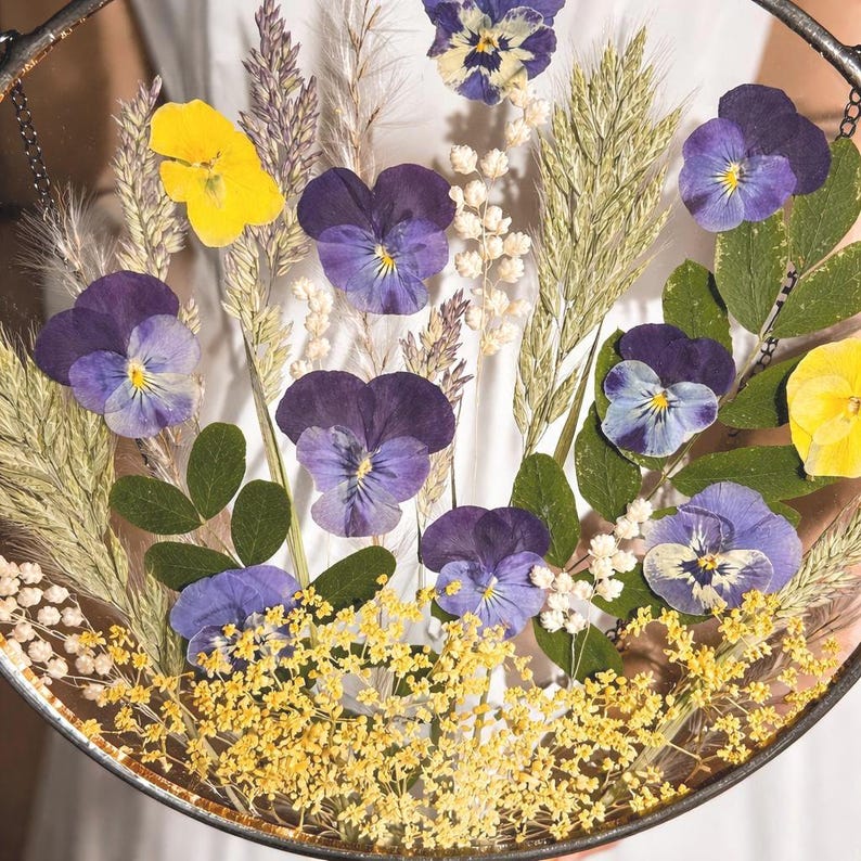 Custom Birth Flower Gift, Family Flower Frame, Personalized Bouquet for Mom 画像 8