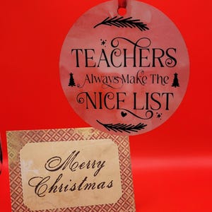 Teacher Christmas gift, Christmas ornament, Teacher Christmas ornament, Teacher gift, Christmas tree decor, Teacher decor, Christmas