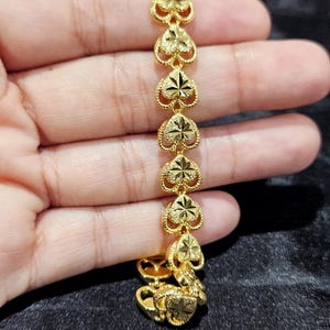 18k Italy Yellow Gold Filled bracelet,18k Yellow Gold Filled chain,Gold filled Bracelet,gold filled bracelets wholesale,bracelet gold filled