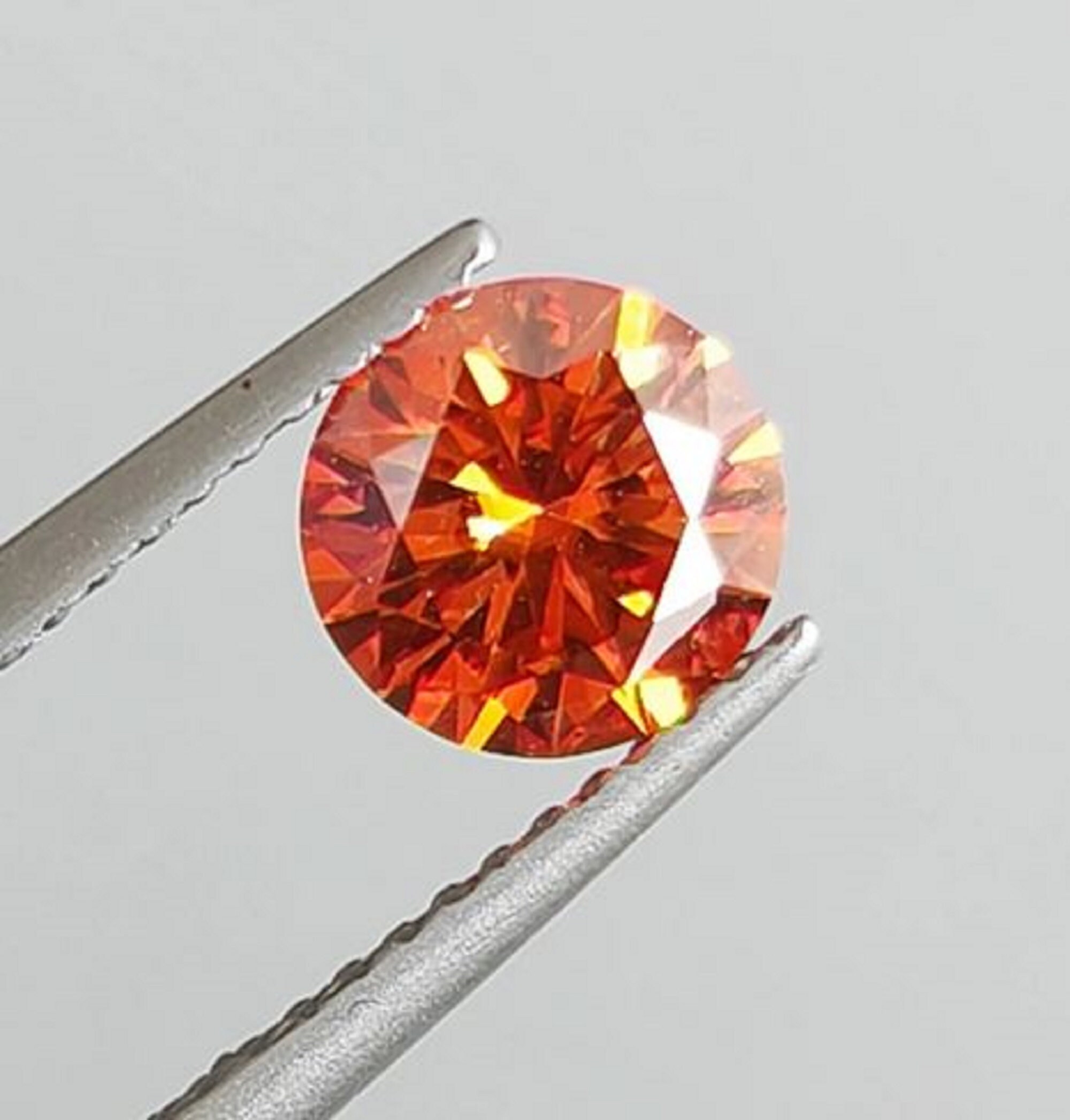 Red and 2024 orange gemstones