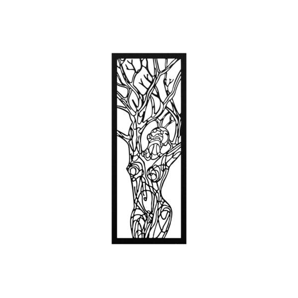 Feminine Line Art Tree Print - Minimalist Nature Decor