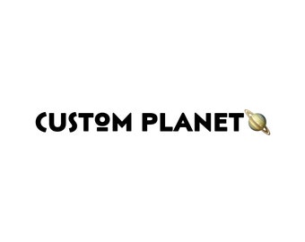 Custom Planet 11x14 poster board