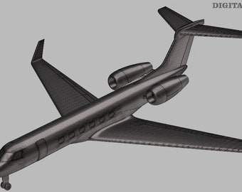 Gulfstream G500 - 3D printed model