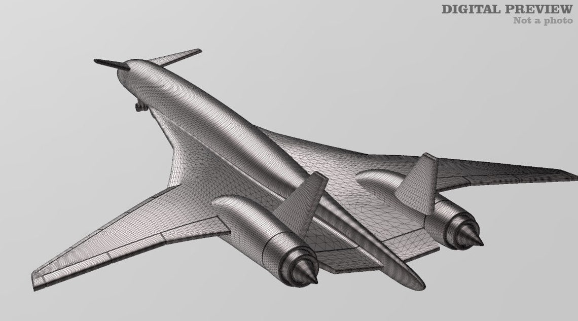 Boeing Sonic Cruiser 3D Printed Model Etsy boeing-sonic-cruiser-3d-printed-model-etsy