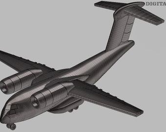 Boeing YC-14 - 3D printed model