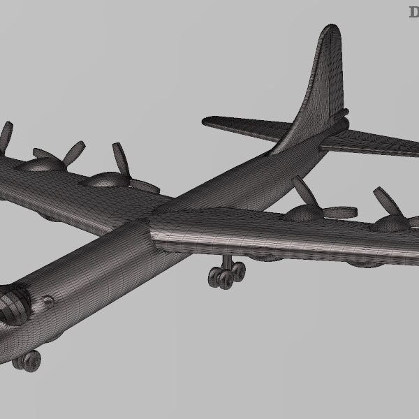 Convair B-36 Peacemaker - 3D printed model