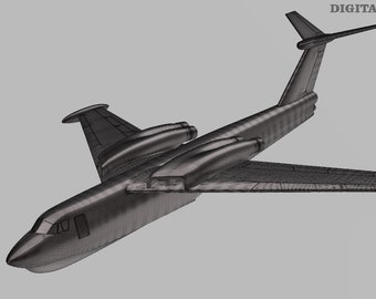 Martin P6M-1 SeaMaster - 3D printed model