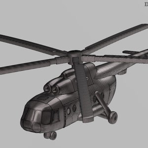 Mil Mi-17 Hip - 3D printed model