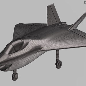 Boeing X-32A JSF 3D printed model image 1