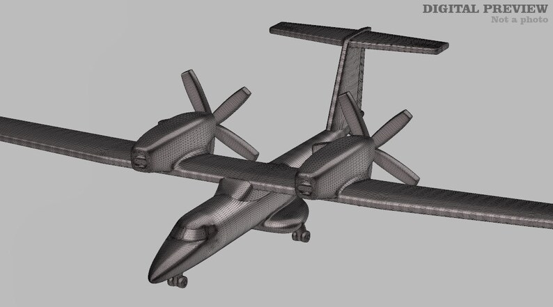 Grob G-850 Strato 2C 3D Printed Model - Etsy