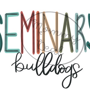 Seminary Bulldogs PNG