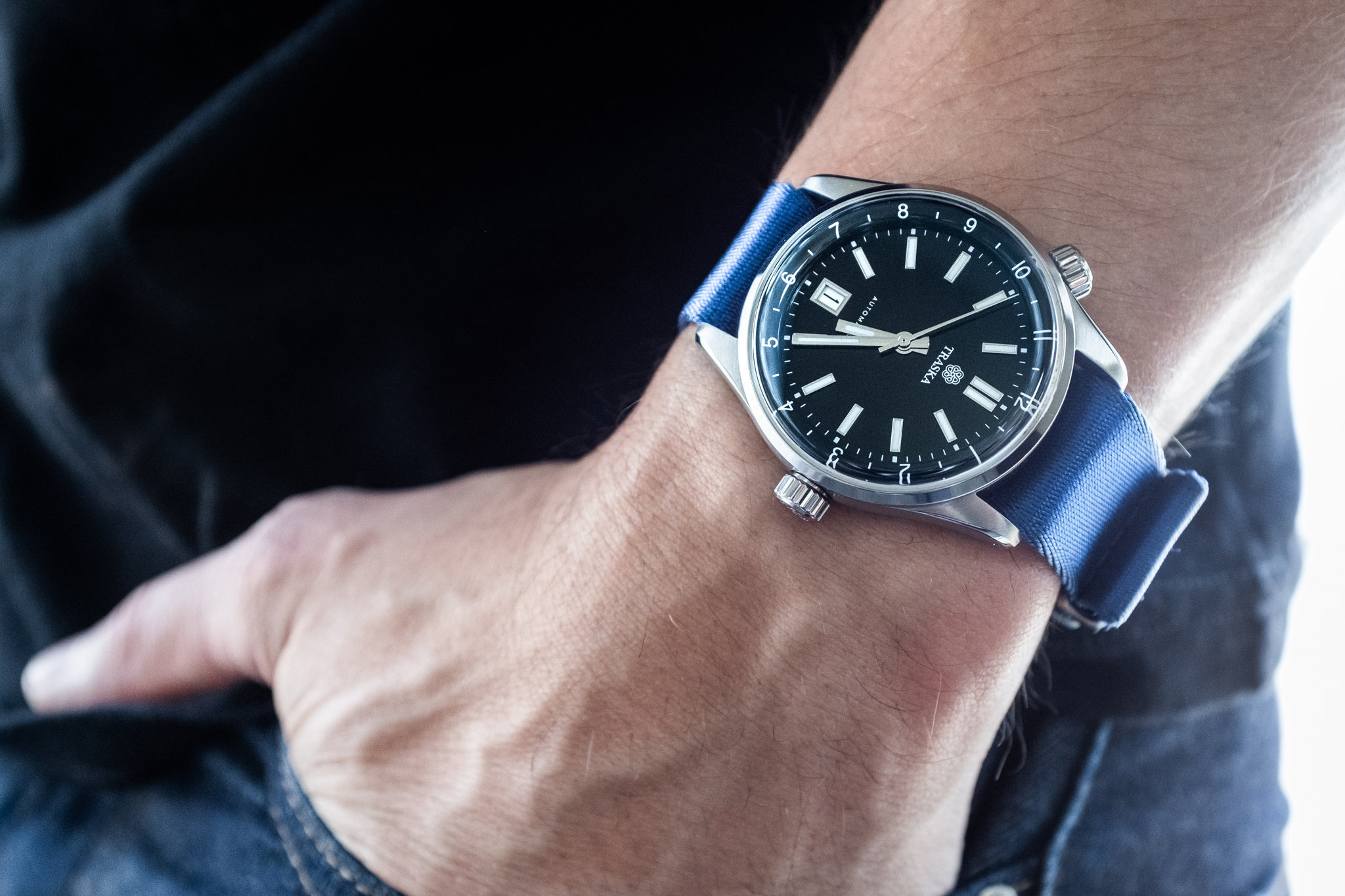 Blue Nato Strap Etsy Canada