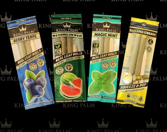 King Palm Wahl aus Banana Cream | Blueberry Terps | Magic Mint | Watermelon Wave