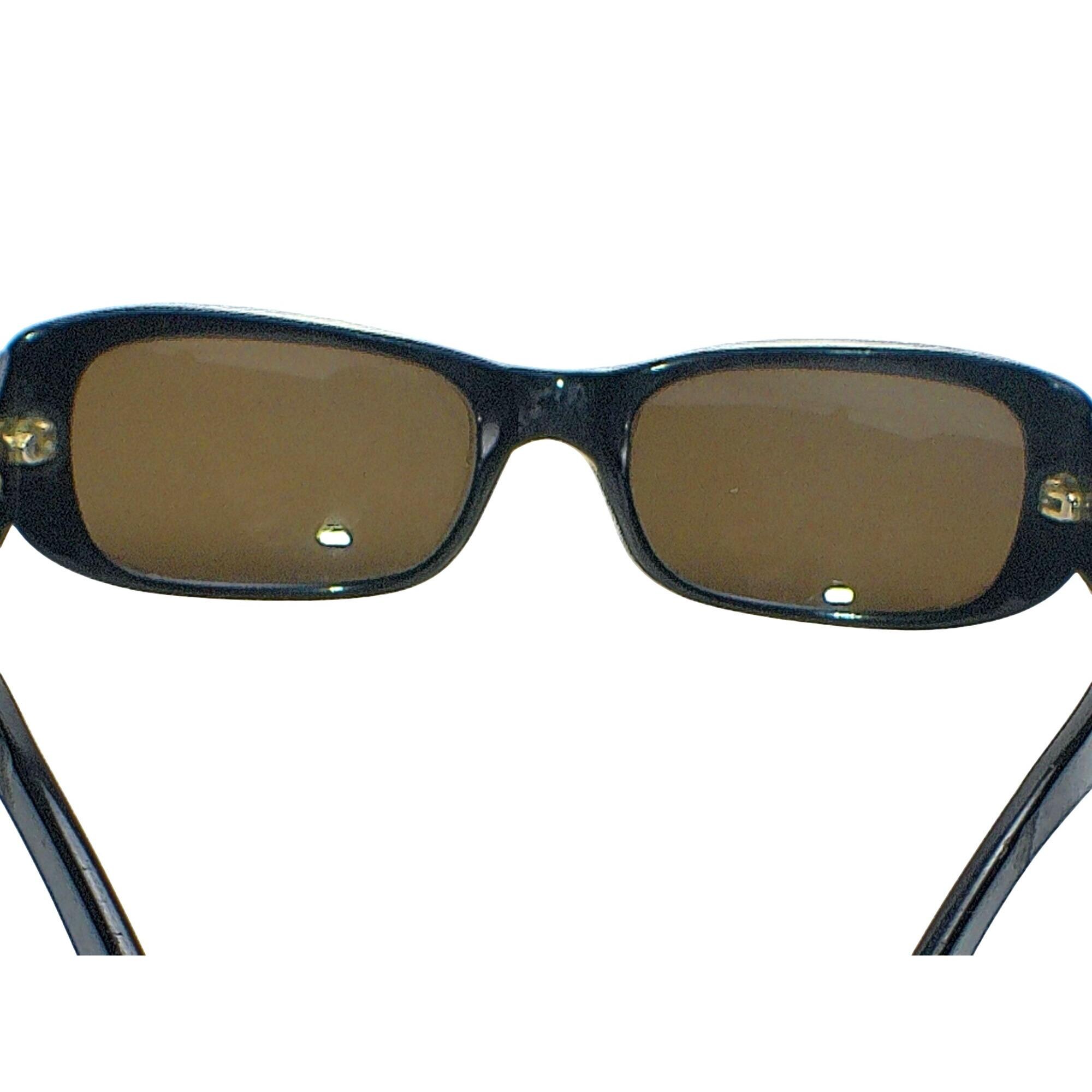Dolce & Gabbana DG 537S Vintage Sunglasses Gold Accents Made  display picture 1