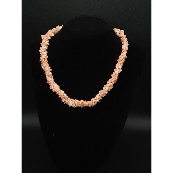 Sea Conch Natural Pink Shell Choker Necklace - image 2