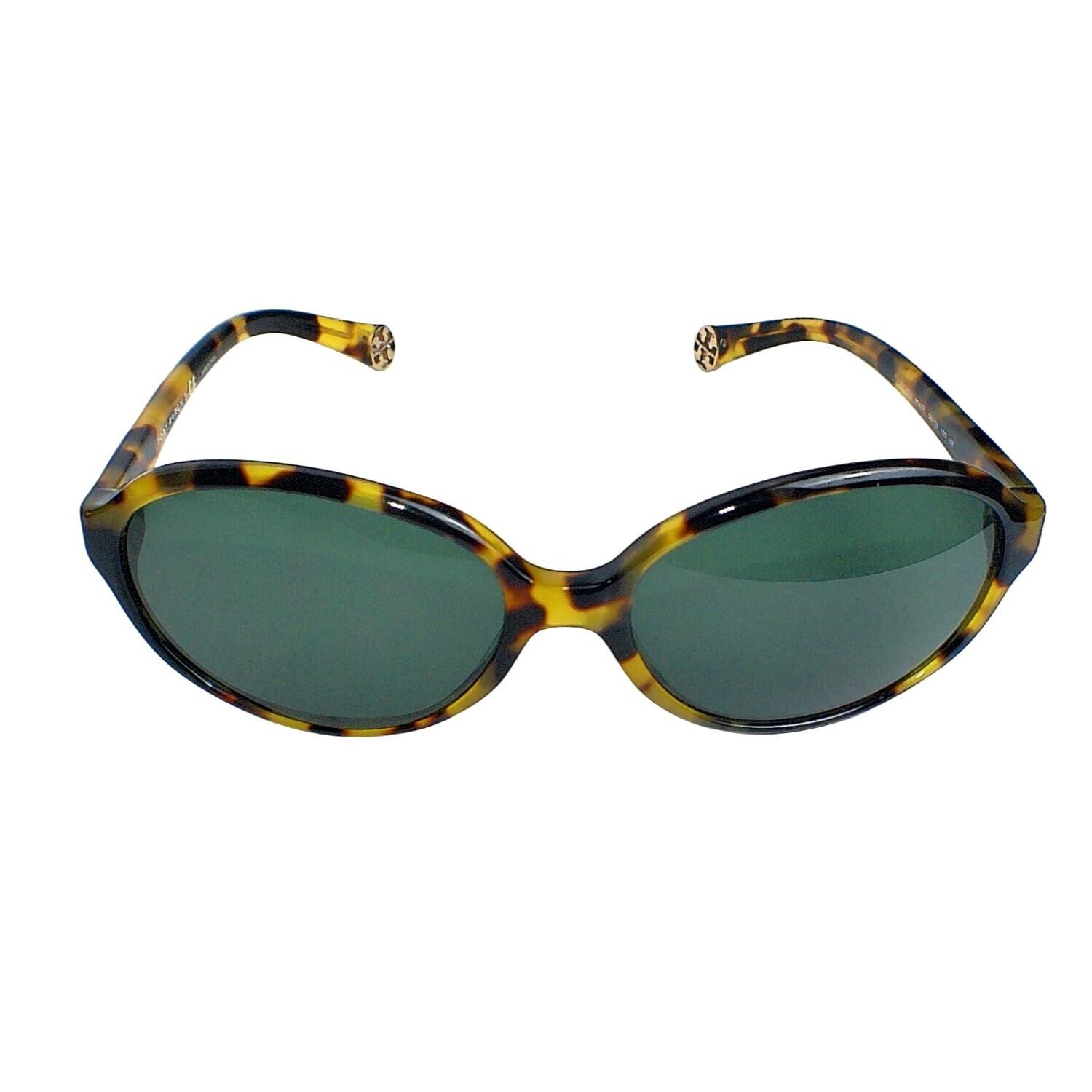 Tory Burch Brown Tortoiseshell Sunglasses with Green Accent TY7228U Sunglasses - Tory Burch Authorized Retailer  main image 2