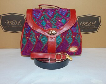 Bag Moderna Leather Red