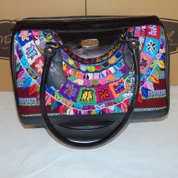Guatemala Bag Valentina Leather Black