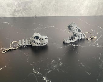 Flexi Factory Articulating/Flexible Dino Keychains