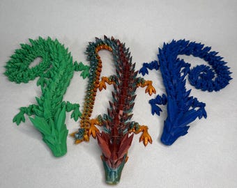 Flexible Crystal Dragon