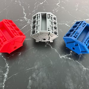 V8 Engine Block Business Card Holder