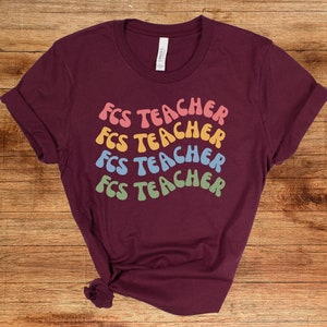 FCS Lehrer Shirt, Retro Lehrer T-Shirt, Lehrer Lehrer Shirt, Home Ec Lehrer Geschenk, FCS Lehrer Shirt, FACS Lehrer Geschenk, FCS Lehrer Geschenk