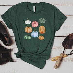 Pumpkin Patch ~ Pumpkin Shirt, Thanksgiving Tee, Cute Fall Shirt, Fall T, Pumpkin Silhouette, Bella Canvas Tee, Womens Graphic Tee,graphic t
