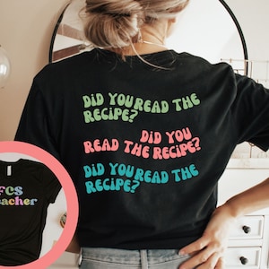FCS Lehrer Shirt, Retro Lehrer T-Shirt, Lehrer Lehrer Shirt, Home Ec Lehrer Geschenk, FCS Lehrer Shirt, FACS Lehrer Geschenk, Familie und Verbraucher
