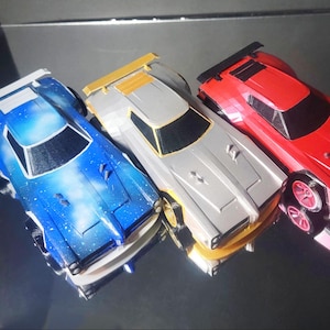 Muscle Body Style Video Game Model Rocket Car