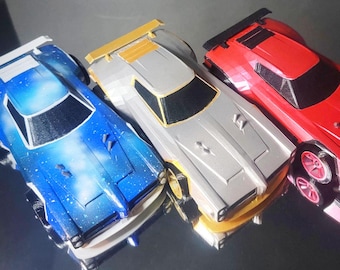Muscle Body Style Video Game Model Rocket Car