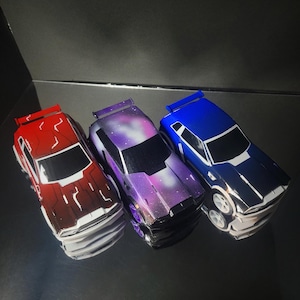 Video Game Rocket Car - Boxy Body Style - Custom Decals