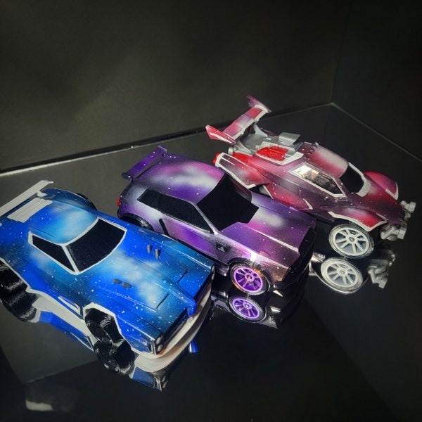 Video Game Model Car - 3 Body Styles - Custom Decals