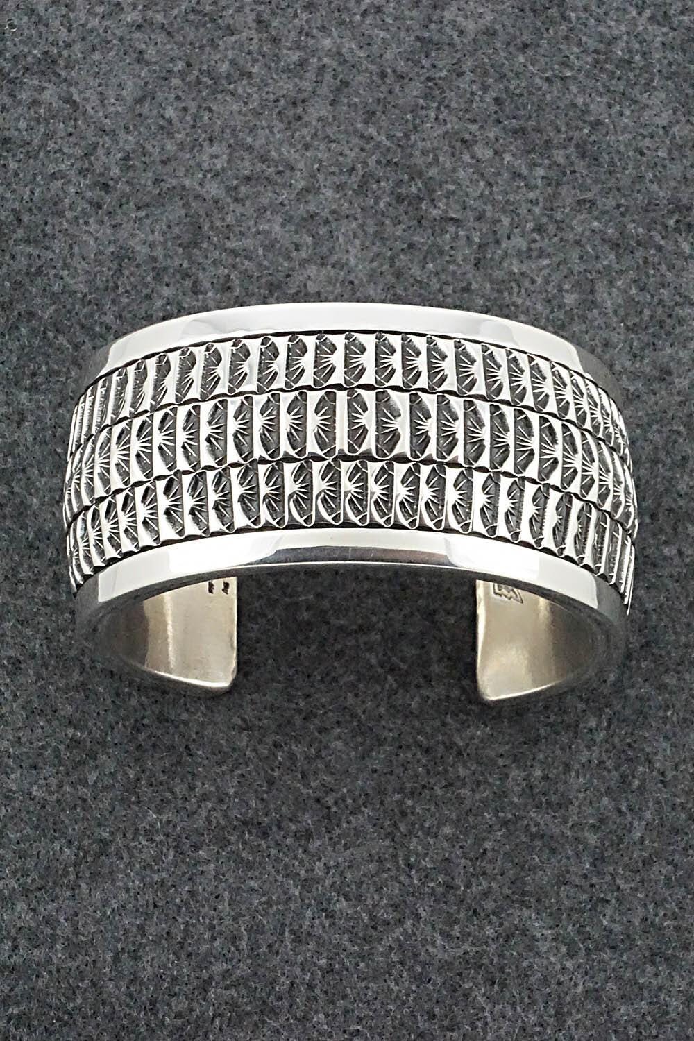 Marc Antia Sterling Silver Cuff Bracelet 346g Heavy Apache Navajo vintage RARE NEW