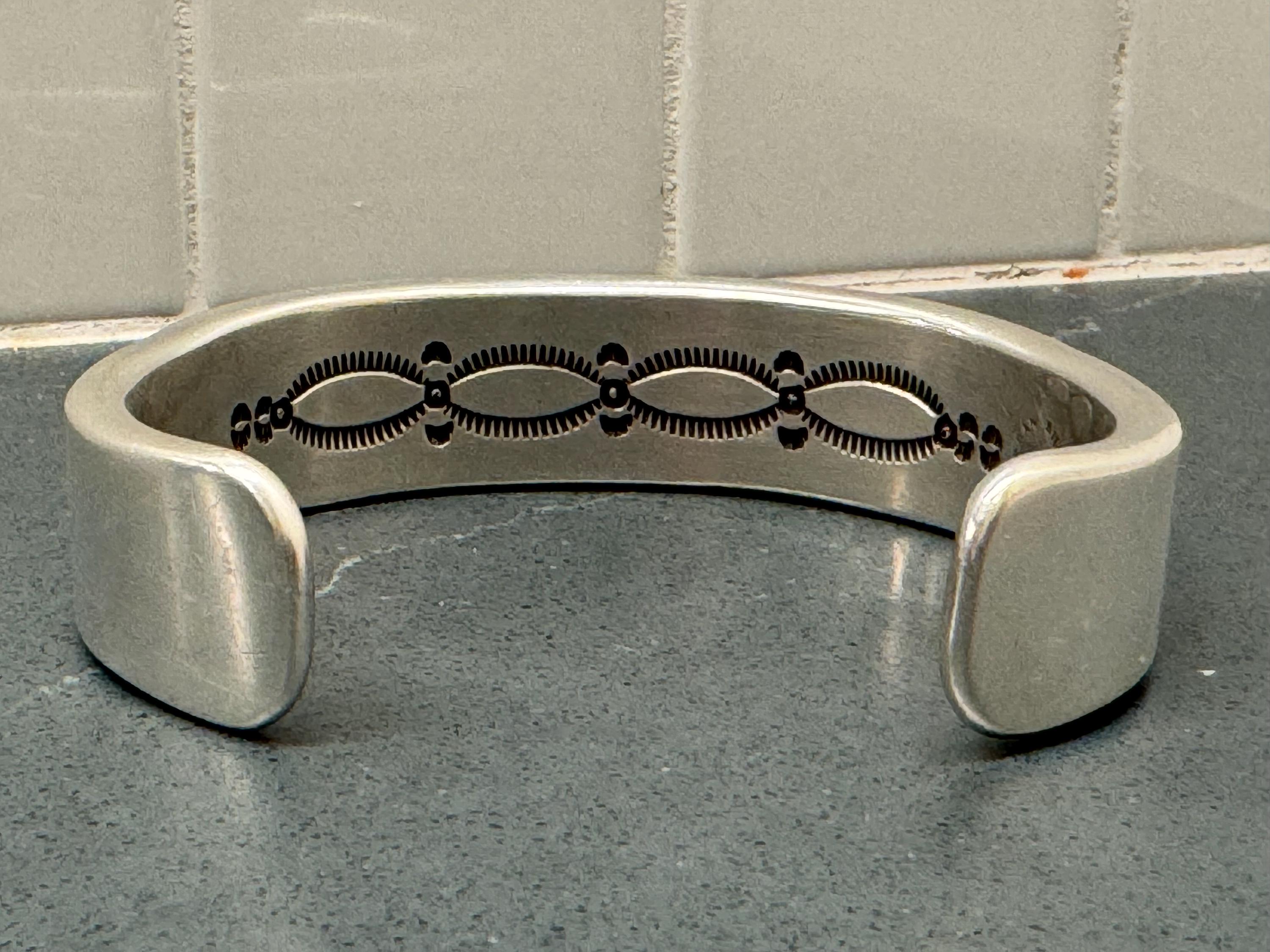 Bruce Morgan Sterling Silver 14k Gold Cuff Bracelet 122g